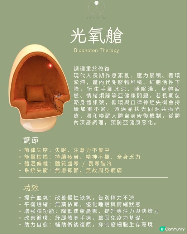 近來我都著重身心靈的療癒健康,我們都市人長期作息紊亂壓力累積...