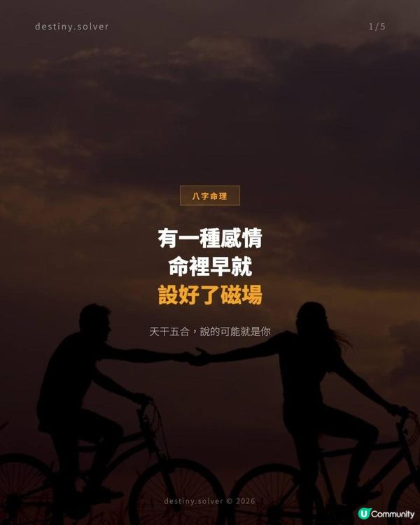 有一種感情，命裡早就設好了磁場