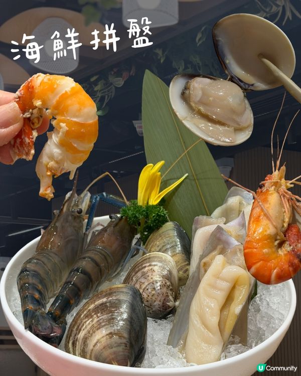沙漠奇蹟！一人鍋豪食海鮮！😋