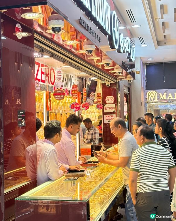 世界最大黃金零售市場，處處金光閃閃，宛如進入黃金寶庫