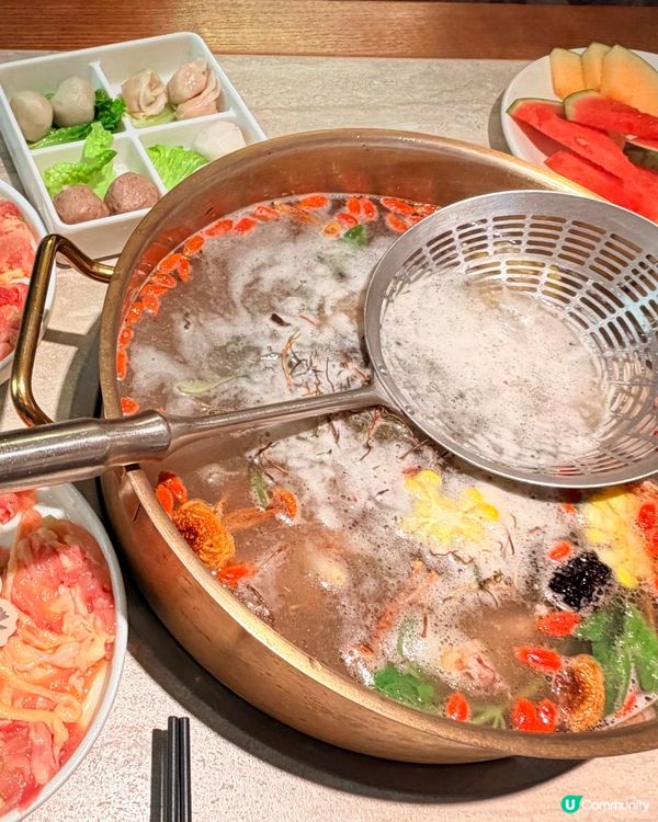 米外八火鍋！青橄欖湯底真係好養生 🫒🍲😋