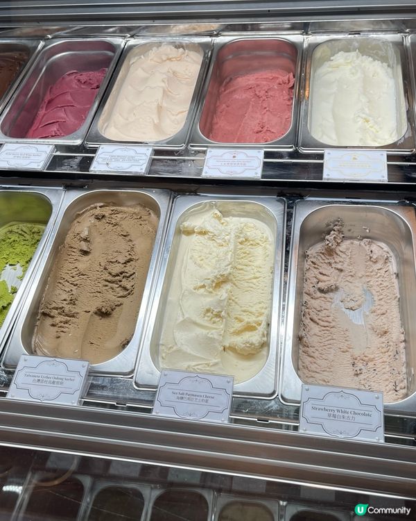 夏日炎炎 食大人口味Gelato