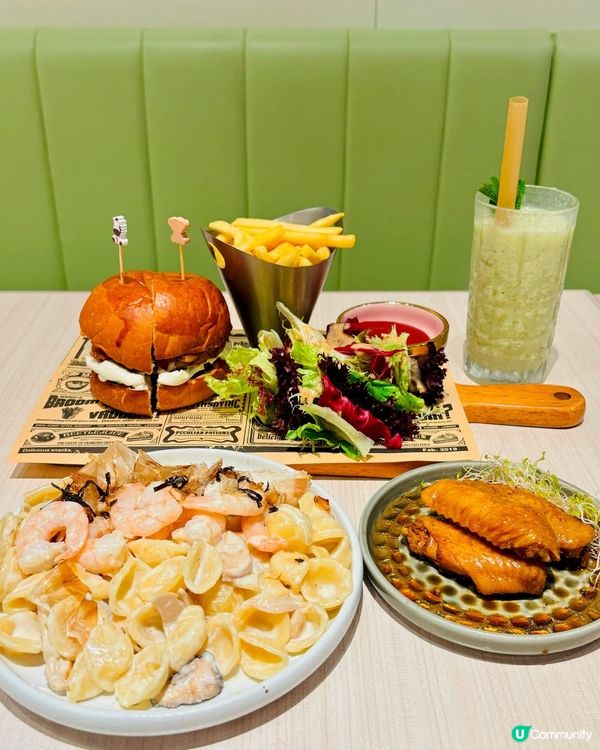 ☕ 元朗高質隱世Cafe ✨必試特色醬汁Pasta+爆汁豬肋...