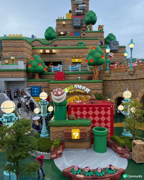 【主題樂園】自動變身 Super Mario