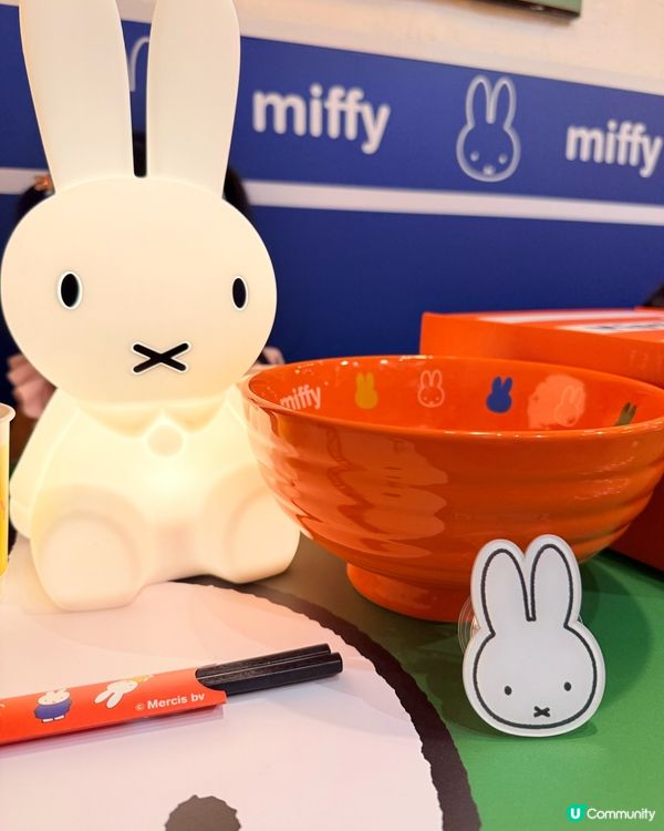富山麵家Miffy主題餐點