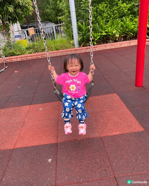 假期最鍾意帶Kayla參加playgroup、公園同室內遊戲...
