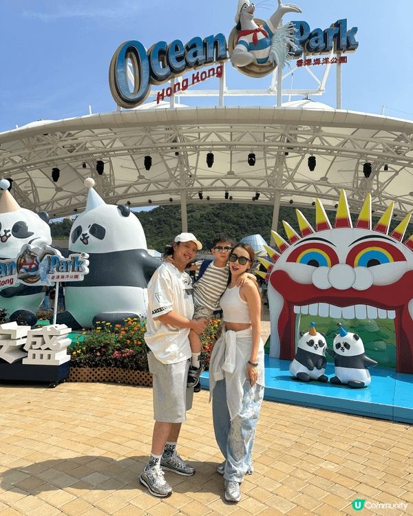 我認為買海洋公園廉政是一個育兒的好地方，既有海洋保育教育意義...