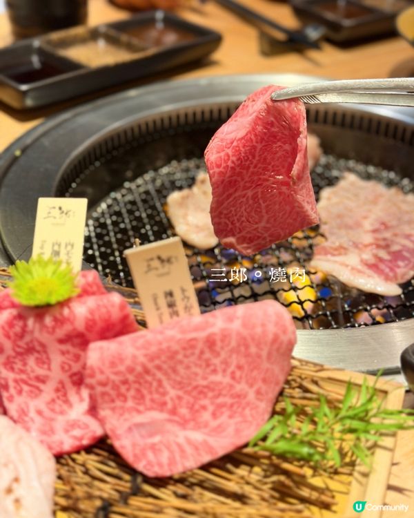 去咗三郎燒肉試佢哋嘅二人餐,揀咗最平嗰個｢桃｣套餐,$598...