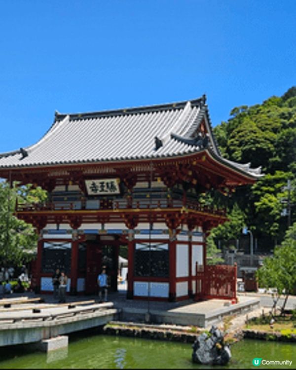 勝尾寺好值得去，入場會贈送明信片，有六個地方需要打卡！