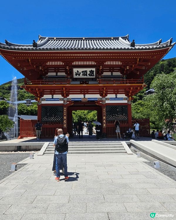 勝尾寺好值得去，入場會贈送明信片，有六個地方需要打卡！