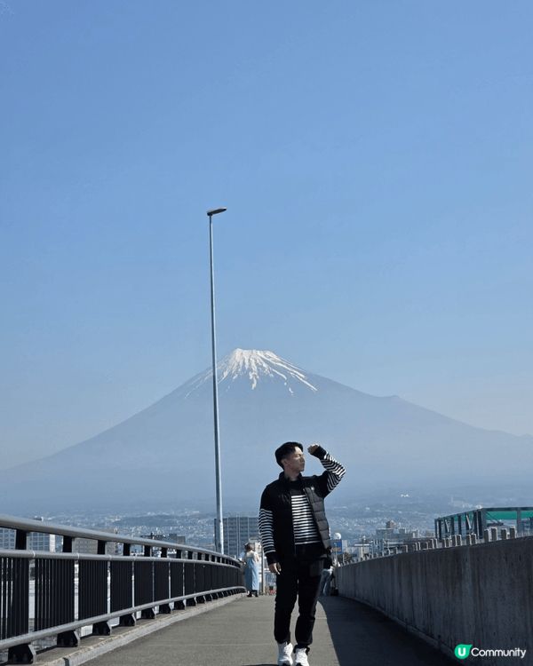 大螢幕的震撼！終於來到了傳說中的 #富士山夢之大橋 🗻
