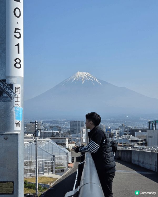 大螢幕的震撼！終於來到了傳說中的 #富士山夢之大橋 🗻