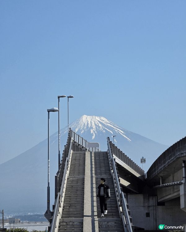 大螢幕的震撼！終於來到了傳說中的 #富士山夢之大橋 🗻