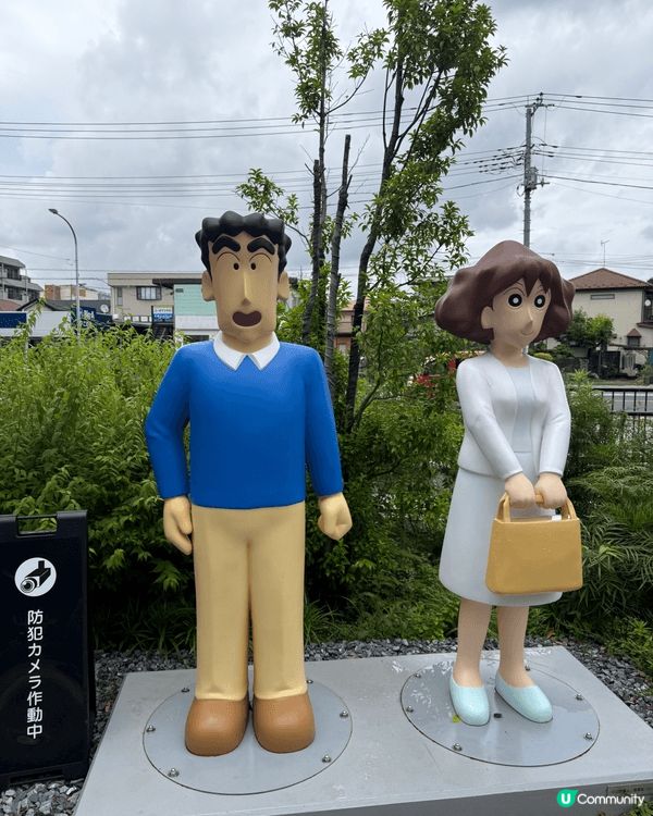 日本春日部可以在蠟筆小新故鄉尋找蠟筆小新朋友及家人，係一眾小...