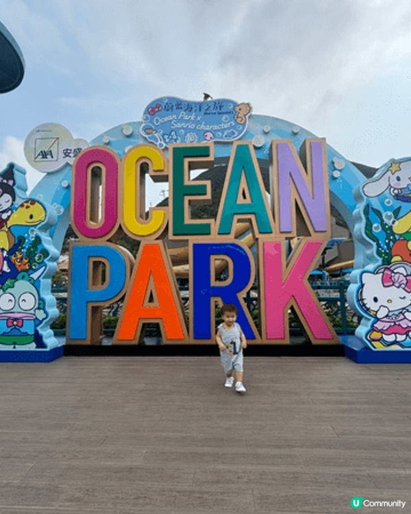 香港海洋公園之所以成為熱門的「打卡」好去處，是因為它完美融合...