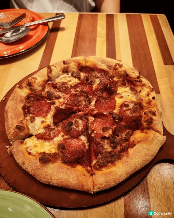 青衣翠怡花園 Pizza Hut，近來做緊買一送一，我就選買...