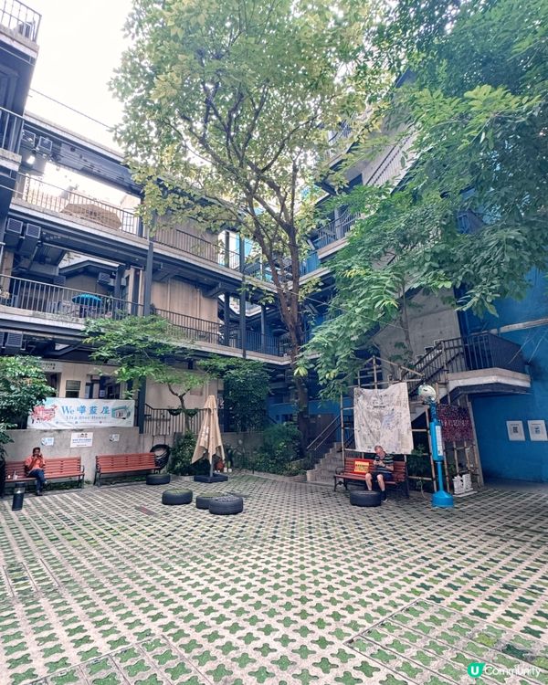 1920年代的戰前唐樓風貌📍「藍屋空地」