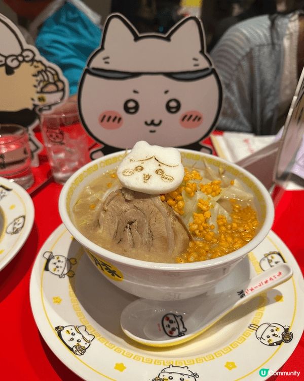 Chiikawa拉麵店其實開咗好耐，今次仔仔畢業，自己揀嘅餐...