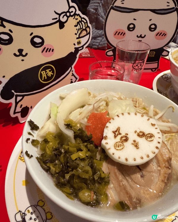 Chiikawa拉麵店其實開咗好耐，今次仔仔畢業，自己揀嘅餐...