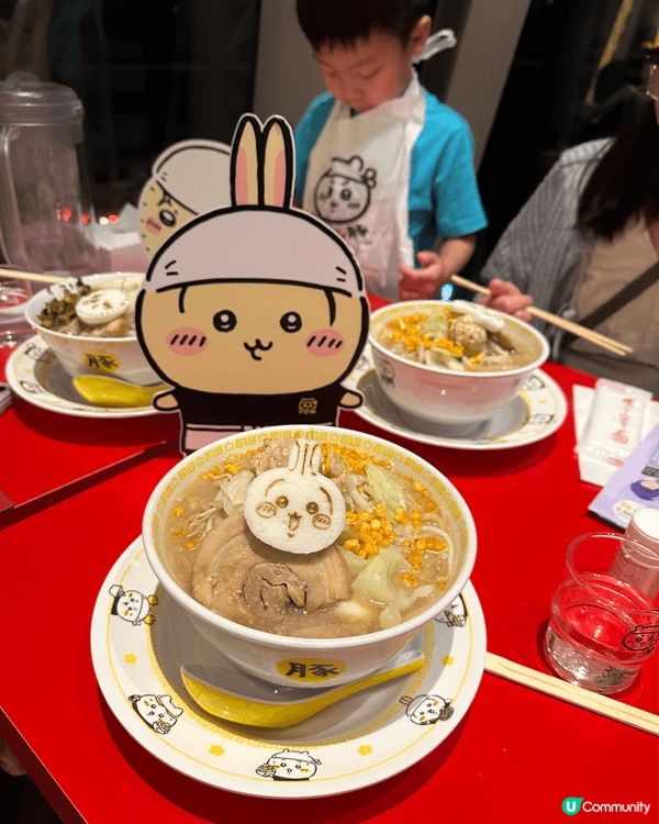 Chiikawa拉麵店其實開咗好耐，今次仔仔畢業，自己揀嘅餐...