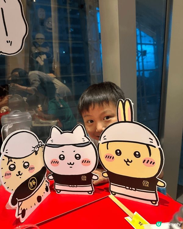 Chiikawa拉麵店其實開咗好耐，今次仔仔畢業，自己揀嘅餐...