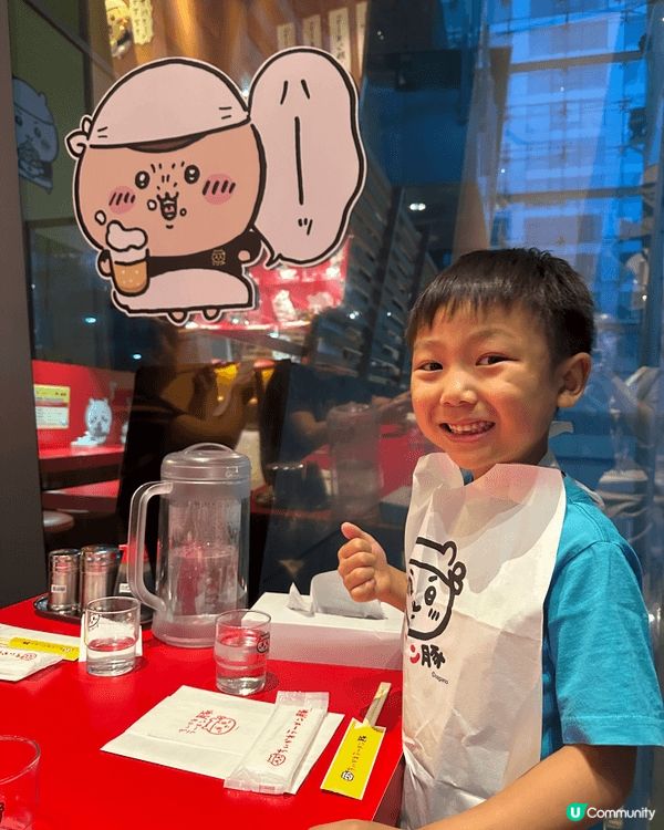 Chiikawa拉麵店其實開咗好耐，今次仔仔畢業，自己揀嘅餐...
