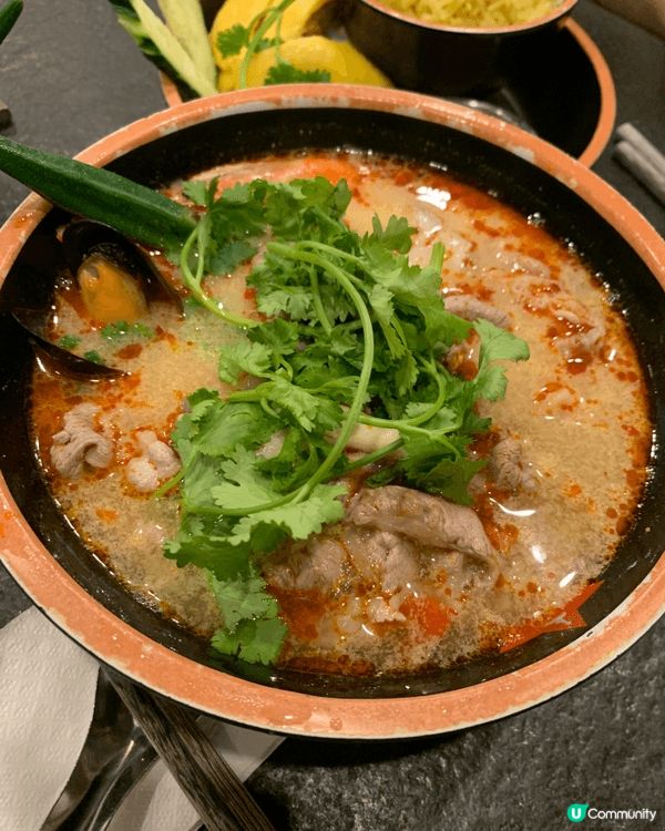 香港尖沙咀泰國餐廳好好味，推薦海南雞飯同埋冬陰功味大家一定要...