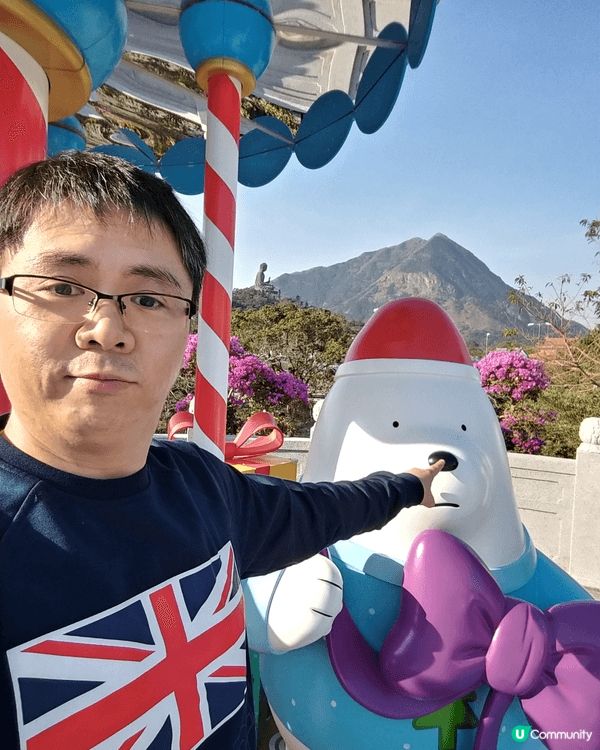 海洋公園，海天一色