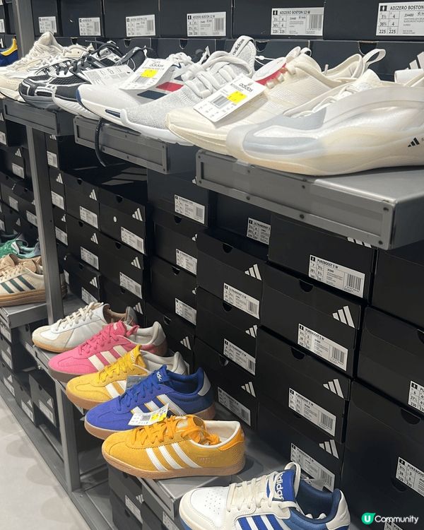 荔枝角長沙灣廣場 adidas outlet 超抵波鞋，$5...