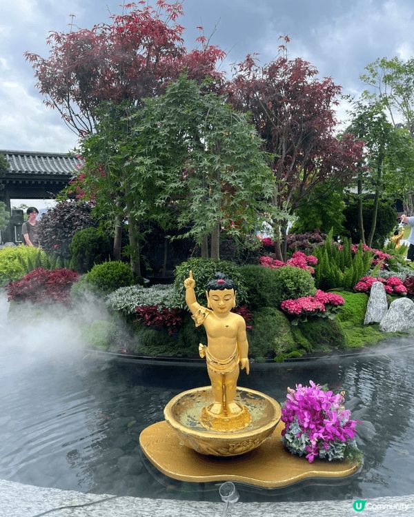 上個月佛誔和老媽去咗位於大埔的慈山寺，一個香港好值得去嘅地方...