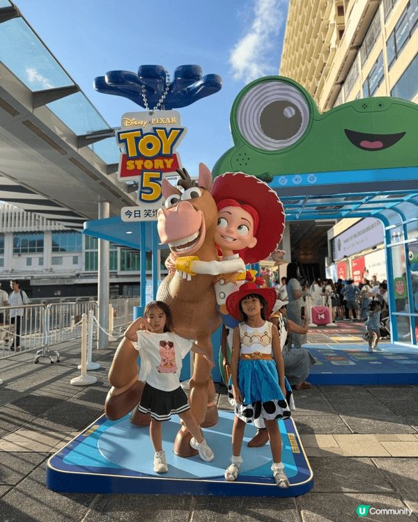 大熱toy story 5打卡登陸海港城！可以同所有人物影相...