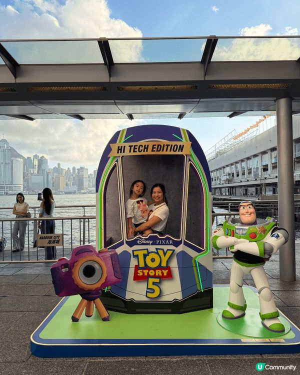 大熱toy story 5打卡登陸海港城！可以同所有人物影相...