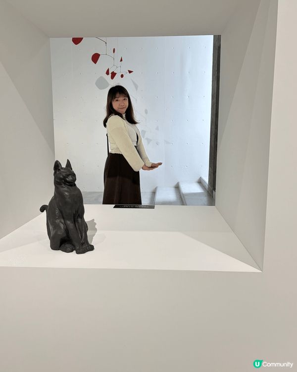 箱根美術館🩵絕美的一間美術館，除了有很多大型的藝術品，還有一...