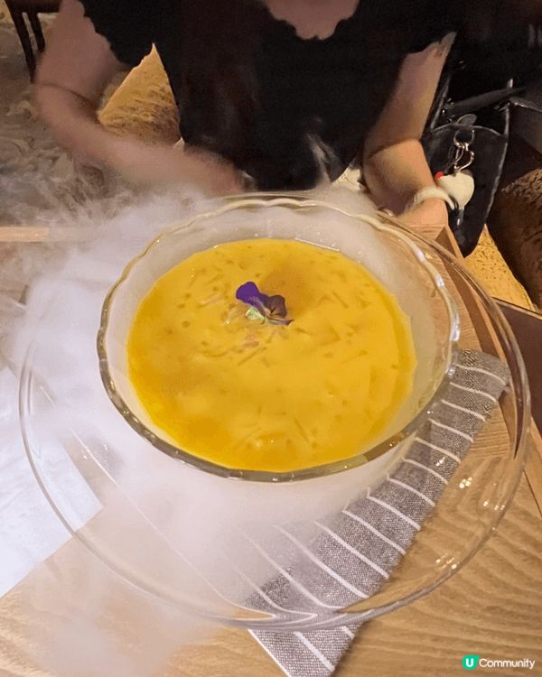 尖沙咀香格里拉打卡糖水！乾冰楊枝甘露+薑汁撞奶儀式感🔥