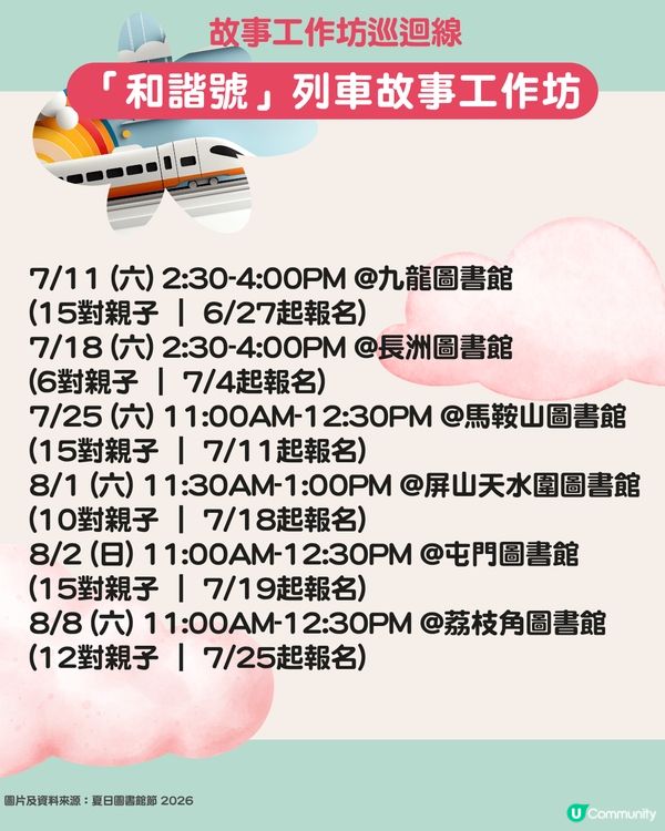 【免費暑期活動】夏日圖書館節2026懶人包📚親子手工藝/STEAM/故事工作坊等19個活動全攻略🎨