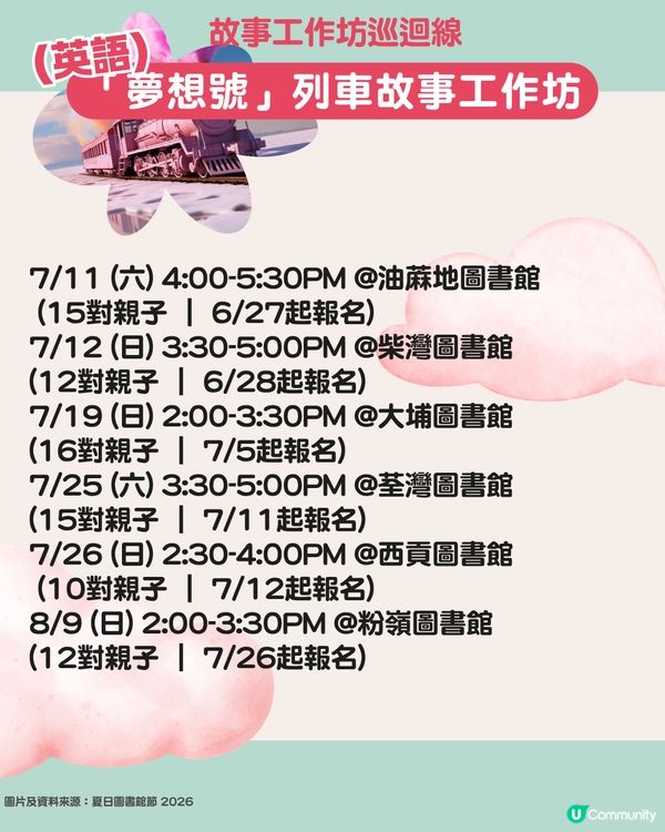 【免費暑期活動】夏日圖書館節2026懶人包📚親子手工藝/STEAM/故事工作坊等19個活動全攻略🎨