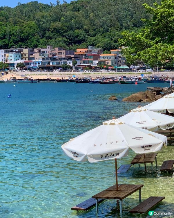 深圳新開水上Cafe🏝️必打卡水中餐桌座位! 一秒置身「馬爾代夫」