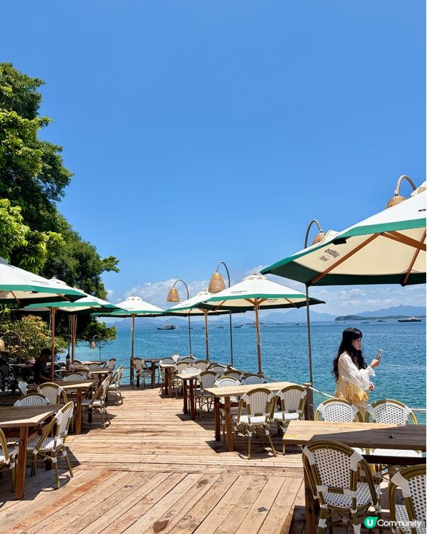 深圳新開水上Cafe🏝️必打卡水中餐桌座位! 一秒置身「馬爾代夫」
