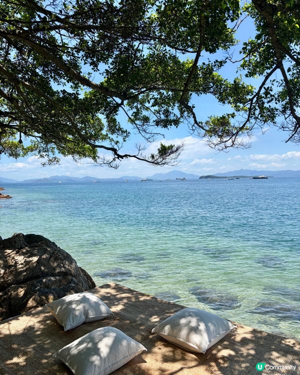 深圳新開水上Cafe🏝️必打卡水中餐桌座位! 一秒置身「馬爾代夫」