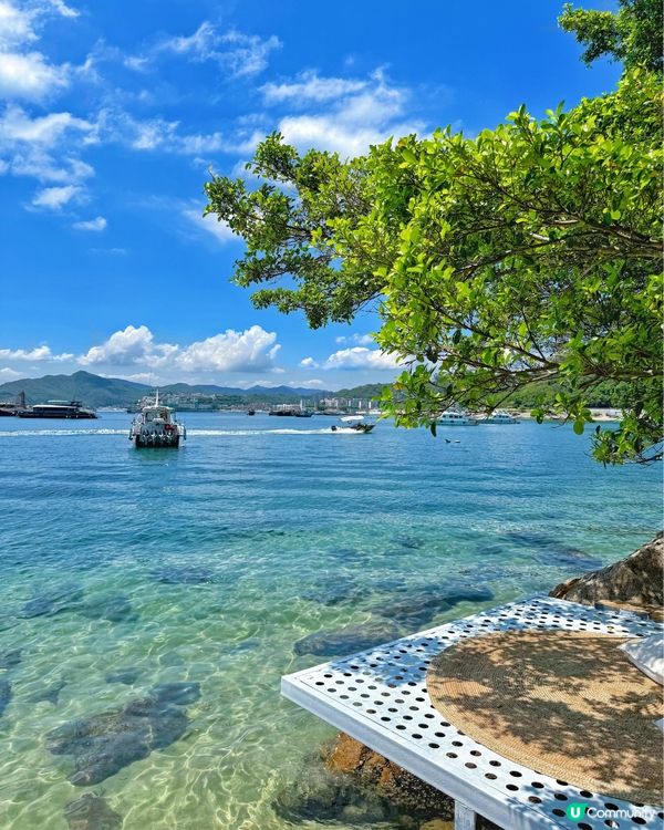 深圳新開水上Cafe🏝️必打卡水中餐桌座位! 一秒置身「馬爾代夫」