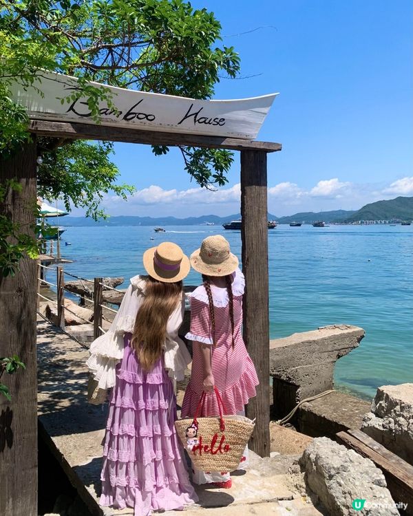 深圳新開水上Cafe🏝️必打卡水中餐桌座位! 一秒置身「馬爾代夫」