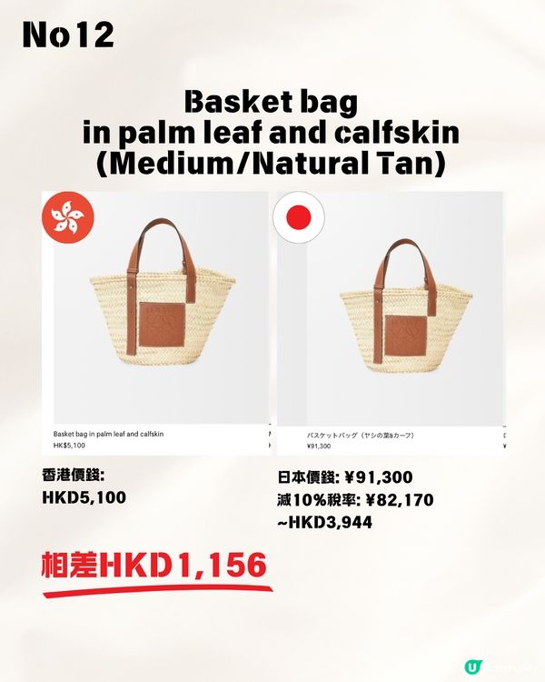 日本買LOEWE平幾多？2026最新港日手袋價錢對比懶人包：「呢款」神袋狂減逾$8,000，等於賺回來回機票！