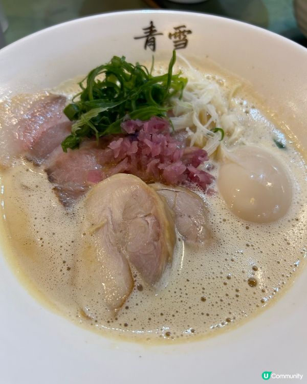天后有間人氣濃郁蠔白湯拉麵小店😻