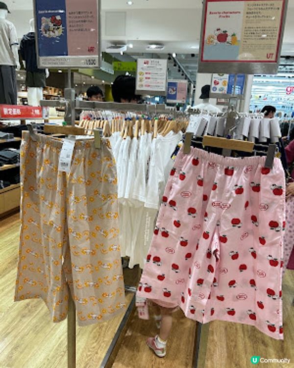 日本Uniqlo必買💕Sanrio 聯名家居褲➕可愛聯名童裝