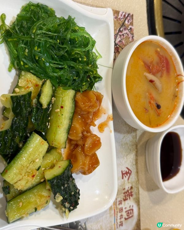 金滿洞在佐敦，午餐138元任飲任食，非常抵食