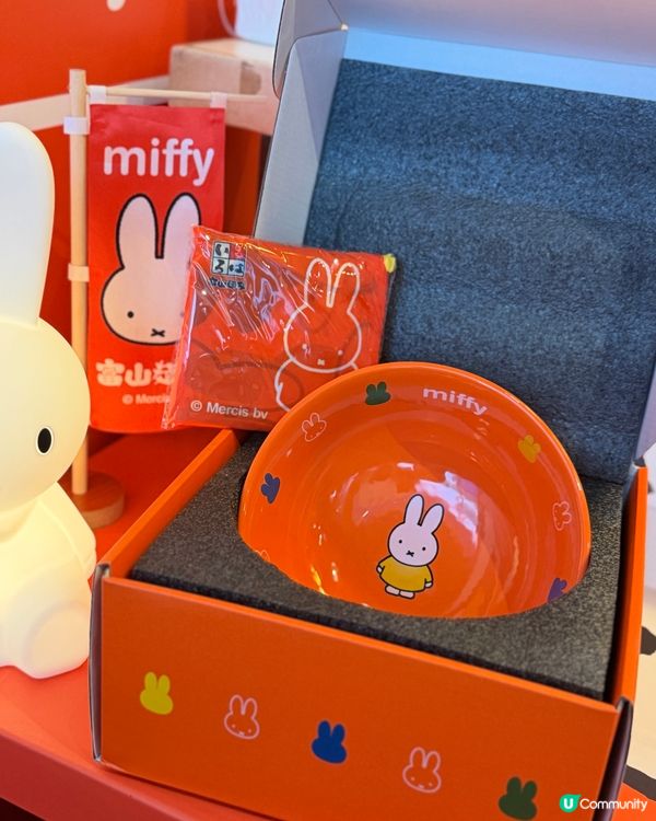Miffy 迷注意!🐰 富山麵家又有新主題啦!