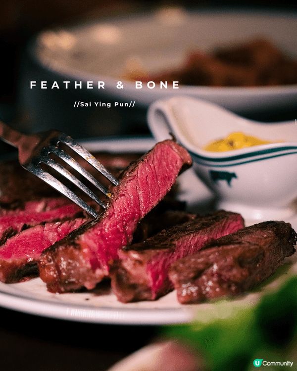 終於去咗 Feather & Bone 朝聖！店內有肉類專區...