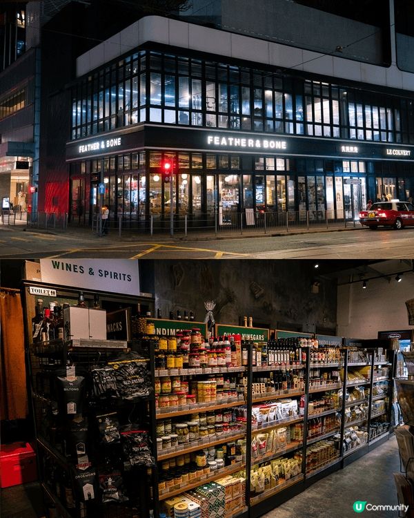 終於去咗 Feather & Bone 朝聖！店內有肉類專區...