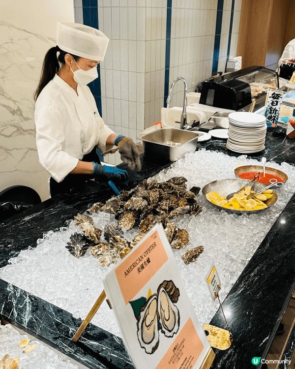 聽聞沙田帝都酒店柏麗廳自助晚餐座無虛席，今晚趁老公生日，特地...