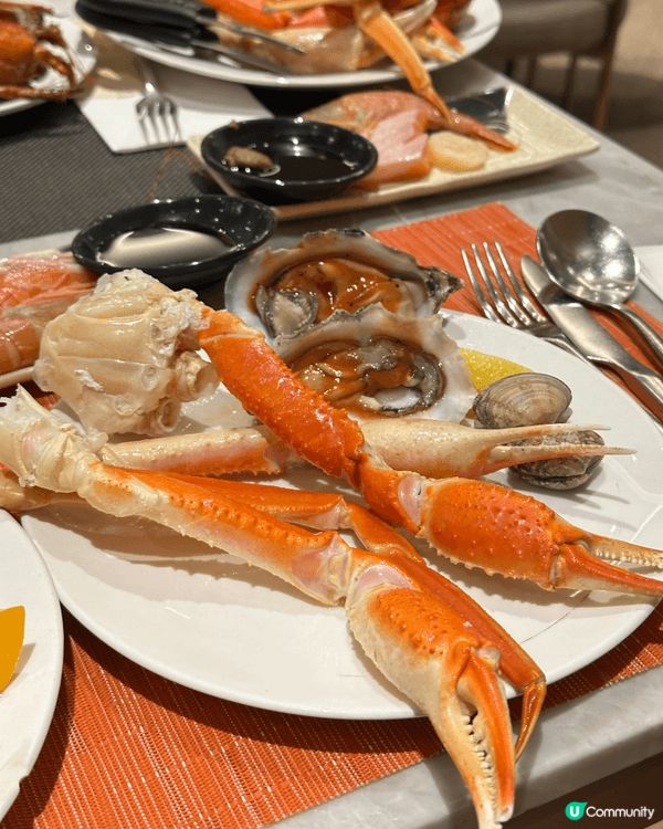 朋友係澳洲番黎🇦🇺，今次黎沙田食Buffet🤭！呢到既選擇好...